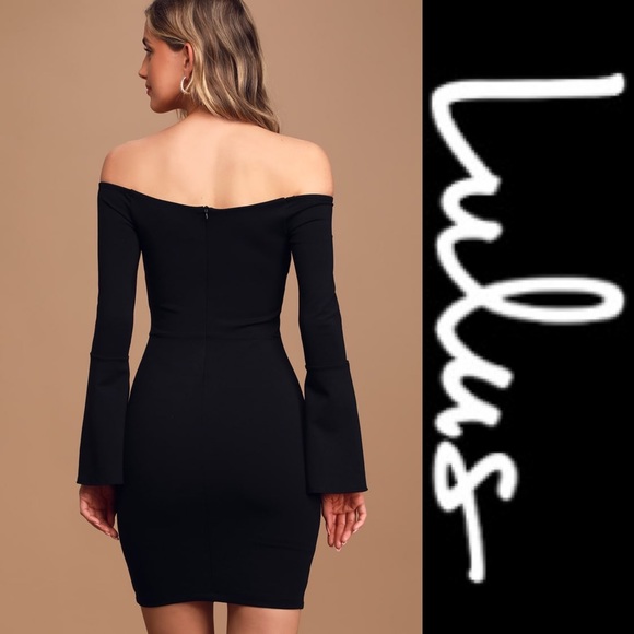 Lulus Marseille Off-the-Shoulder Bodycon Dress - Picture 4 of 8